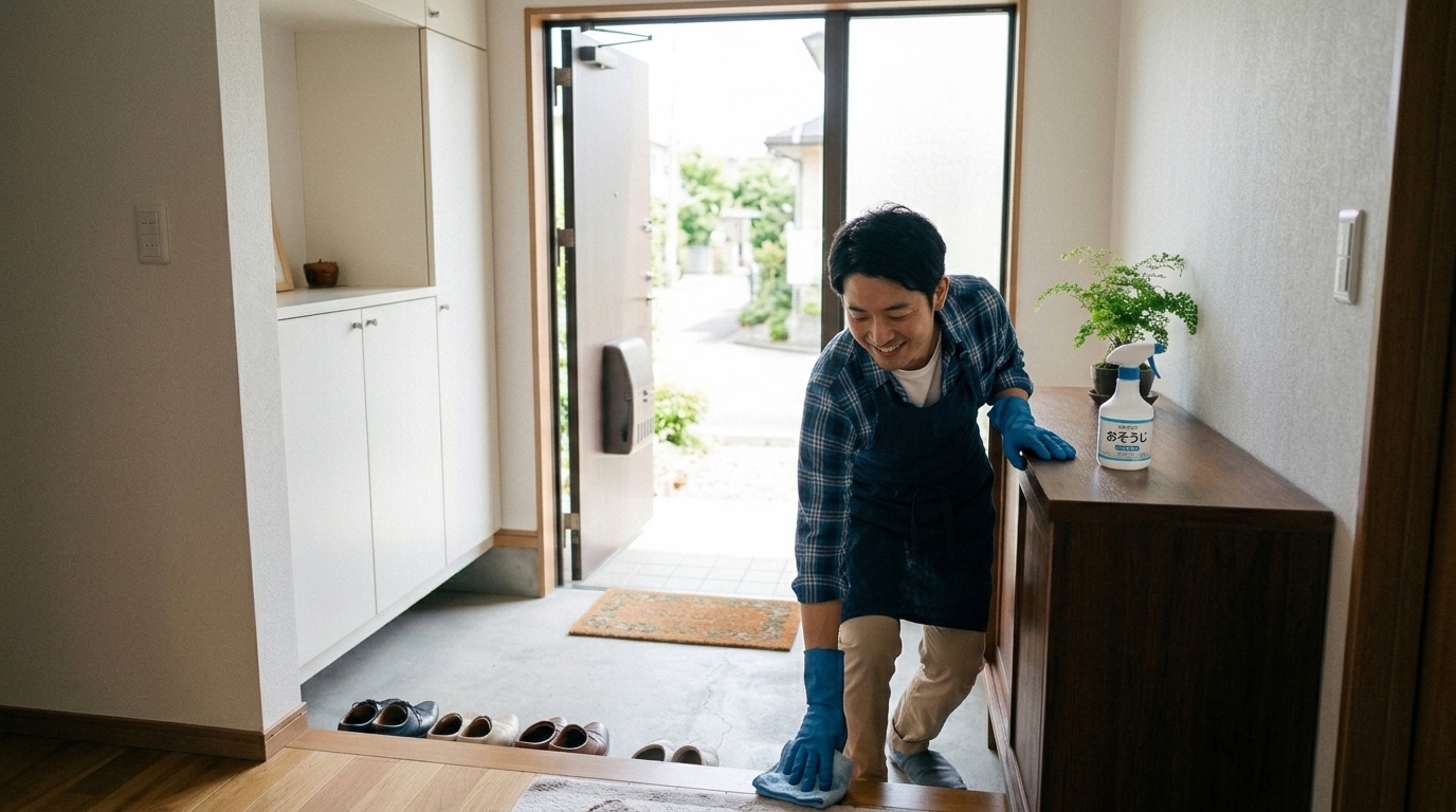 清掃作業から新しい自分へ！